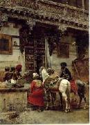 unknow artist Arab or Arabic people and life. Orientalism oil paintings 197 oil painting reproduction